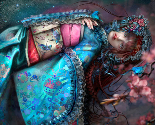 残酷娃娃的另类艺术 看完无限恐惧中_云南网