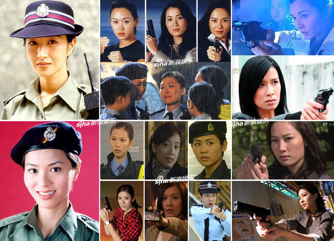 盘点港剧帅气<em>女</em>警花 米雪<em>蔡少芬</em>杨怡英姿飒爽