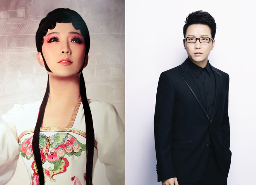 男星反串"美女"装扮大pk 张国荣林志颖黄晓明
