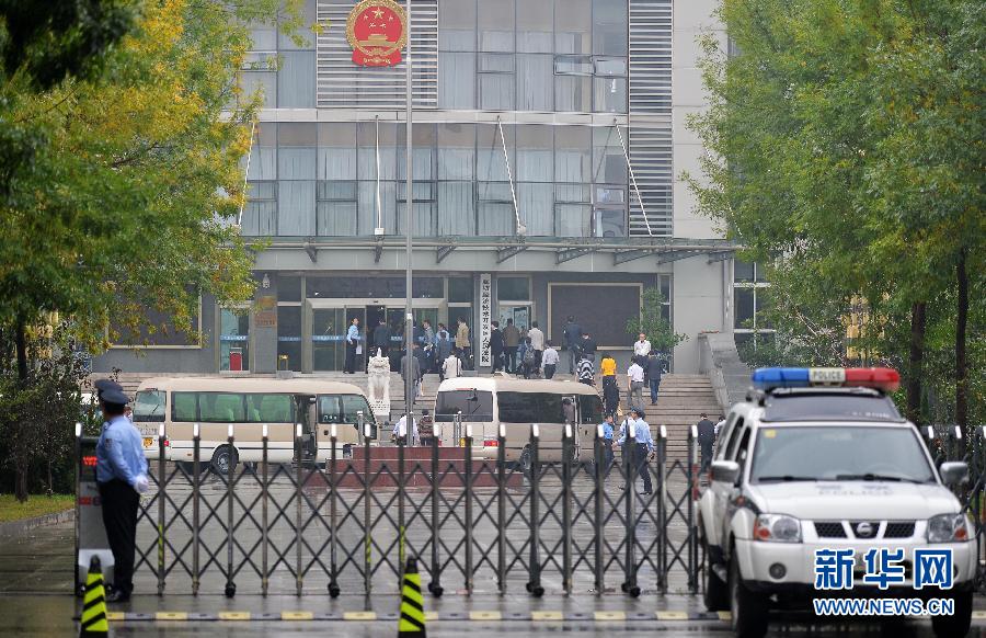 刘铁男涉嫌受贿案在河北廊坊开庭审理 刘铁男涉嫌受贿案在河北廊坊开庭审理