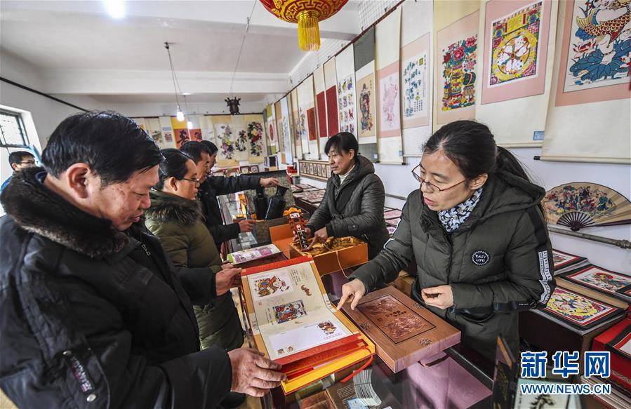 （社会）（3）河北武强：迎春年画生意火