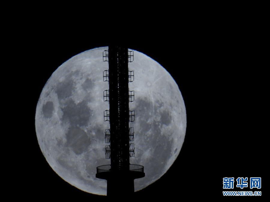 （国际）（2）“超级月亮”现身堪培拉
