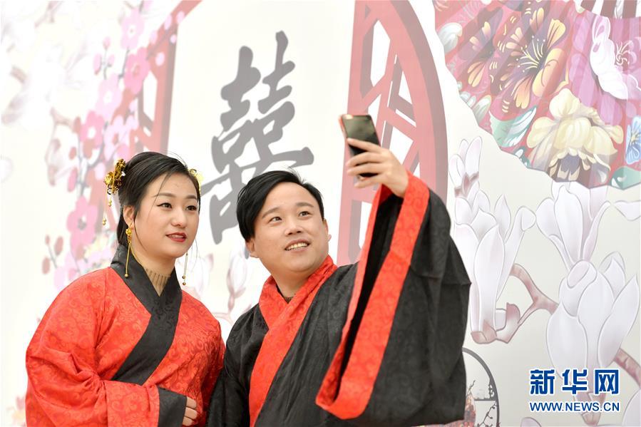 （社会）（5）河北：汉式集体婚礼迎新春