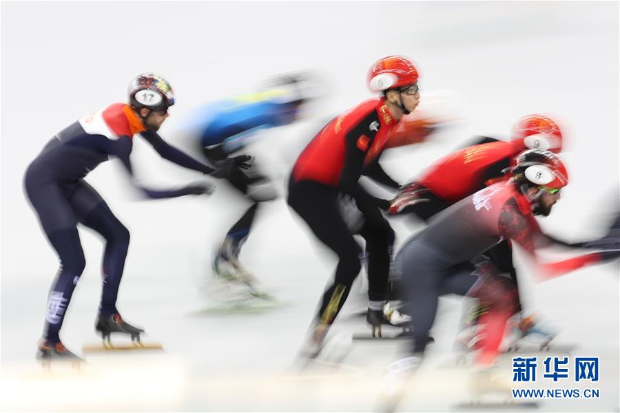 （冬奥会）（1）短道速滑——男子5000米接力：中国队晋级决赛
