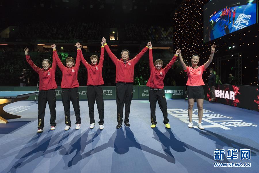 （体育）（2）乒乓球——团体世界杯：中国女队夺冠