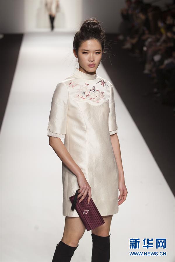 （文化）（1）“中国风”元素闪耀上海时装周