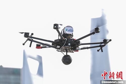 上海完成首次“无人机 5G”技术高清视频直播