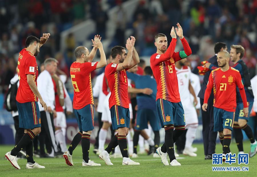 （世界杯）（5）足球——B组：西班牙队战平摩洛哥队