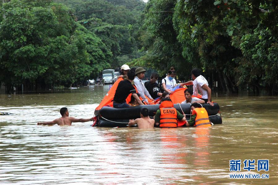 （国际）（5）越南北部强降雨引发洪水和山体滑坡致7人死亡