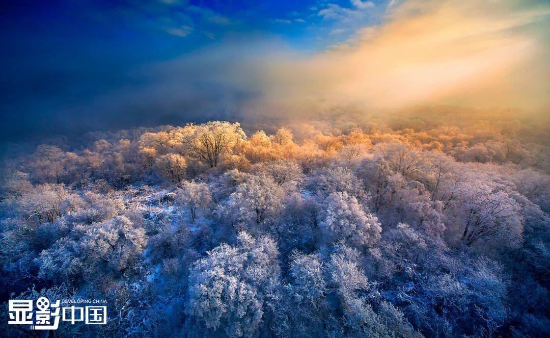 【显影中国】东北"千里冰封,万里雪飘"美景